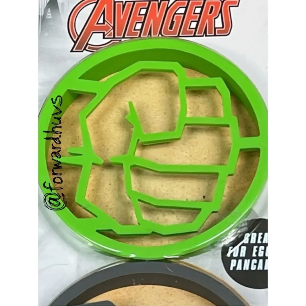 Marvel Avengers Silicone Breakfast Molds – Hulk Fist & Thor’s Hammer – 2 Pack